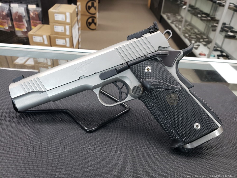 Superb Kimber Classic Stainless Target II LE W/ 22LR conversion kit-img-6