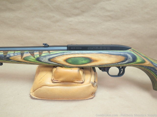 Ruger 10/22 Rare Green Mountain Carved Talo Exclusive 22lr New In Box-img-10