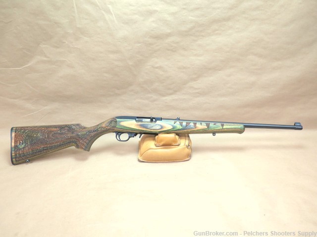 Ruger 10/22 Rare Green Mountain Carved Talo Exclusive 22lr New In Box-img-1