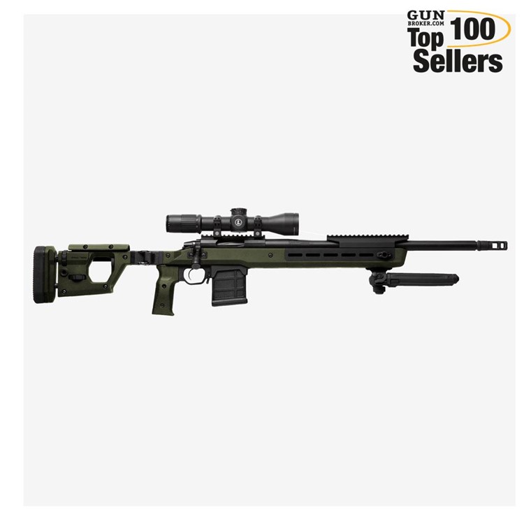 MAGPUL Pro 700 Remington 700 Short Action OD Green Stock (MAG802-ODG)-img-0