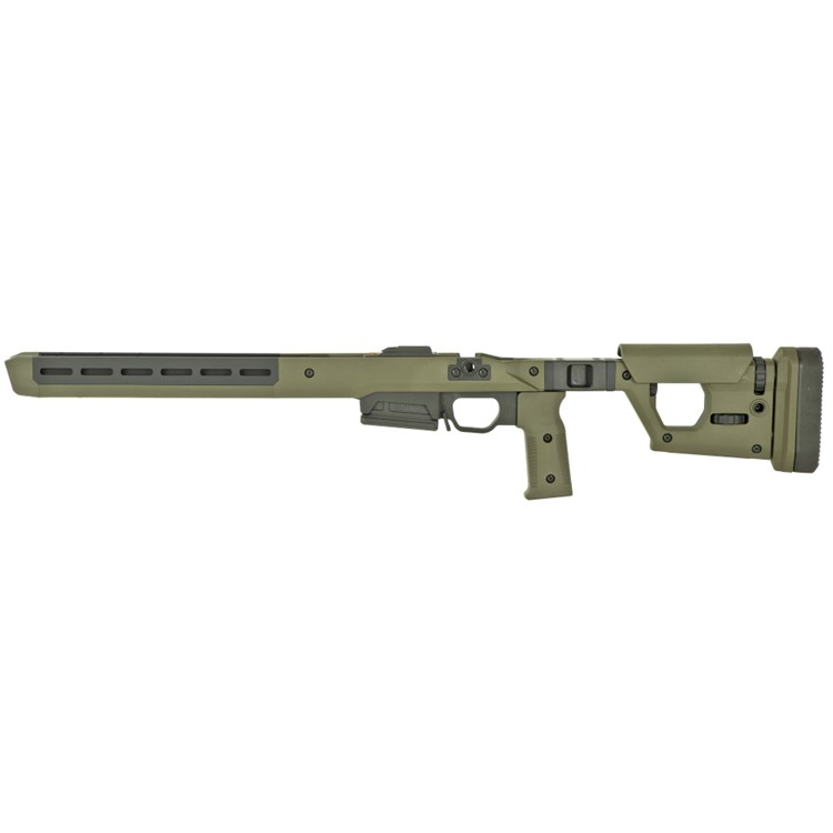 Magpul Industries Pro 700 Fixed Chassis, Fits Rem 700 Short Action OD Green-img-1