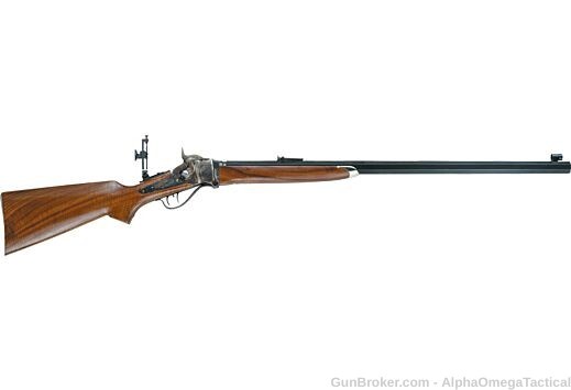 PEDERSOLI SHARPS 1874 BUFFALO Single Shot Rifle .45-70 30" BBL BLUED/WALNUT-img-0