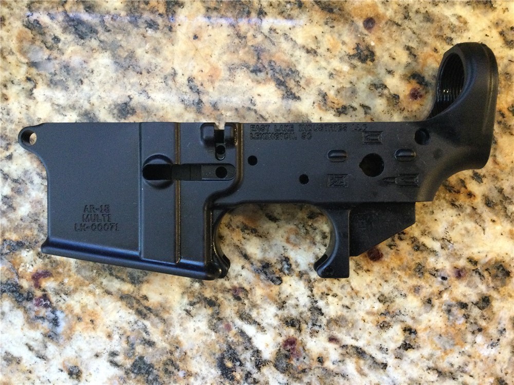 East Lake Industries AR-15 stripped lower W/ M16 cut-img-0