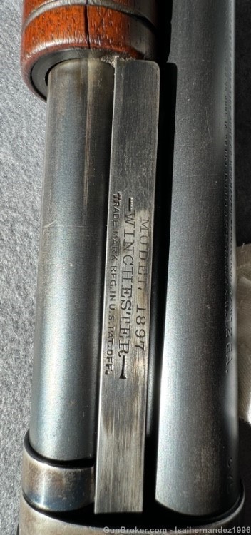 RIOT GUN WINCHESTER 1897 12G CYL BORE-img-2