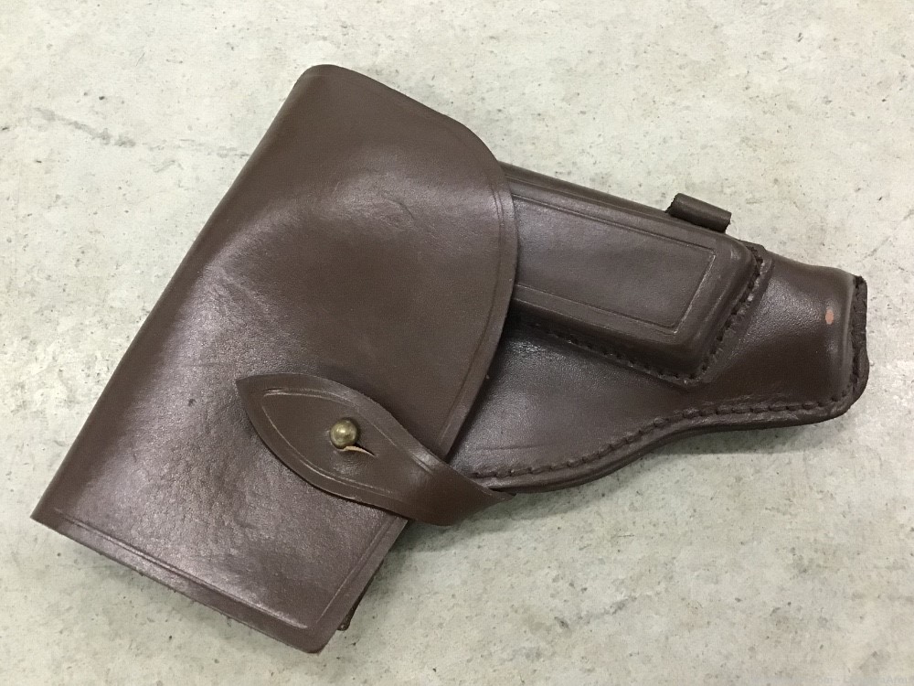 East German Makarov Leather Holster Penny Auction NR 0.01-img-0