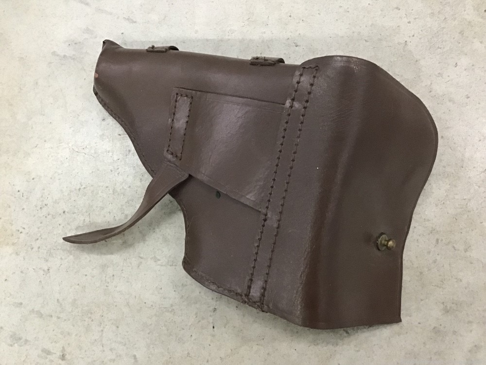 East German Makarov Leather Holster Penny Auction NR 0.01-img-2