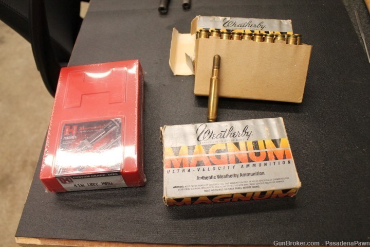 Weatherby 416 Magnum ammo and reloading kit-img-0