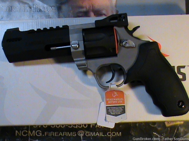 Taurus Raging Hunter .357 7rd 5.13" Brl 2357055RH Two Tone Steel Revolver-img-0