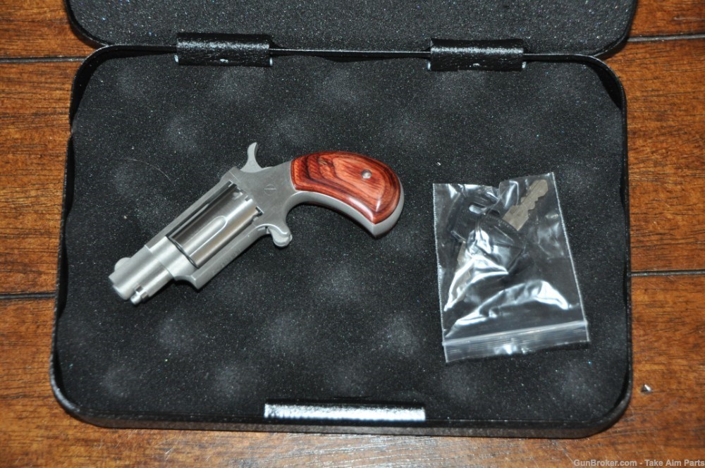 North American Arms Mini Magnum Model M 22mag w/ Lock Box-img-20