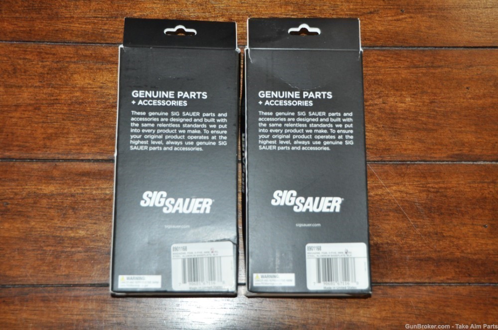 2 ig Sauer P226 X-Five 9mm 10rnd Magazines -img-1