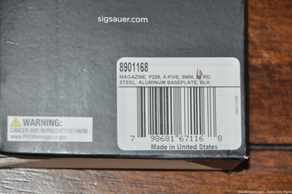 2 ig Sauer P226 X-Five 9mm 10rnd Magazines -img-2
