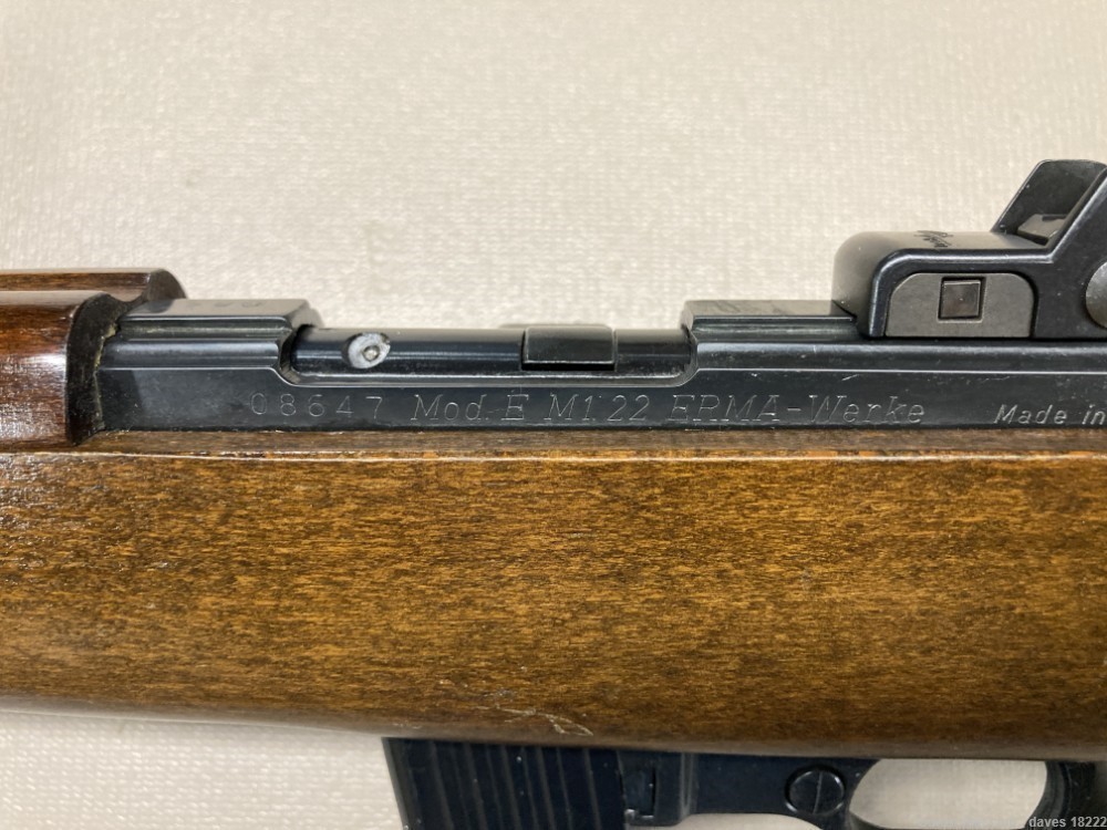 Erma-Werke Model E M1.22 M1 Carbine Clone 22LR-img-9