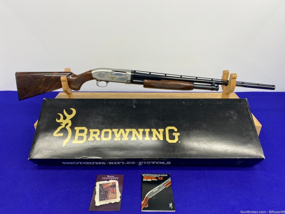 Browning Model 12 20ga Blue 26" *LIMITED EDITION DUCK UNLIMITED* Set 3 of 3-img-0