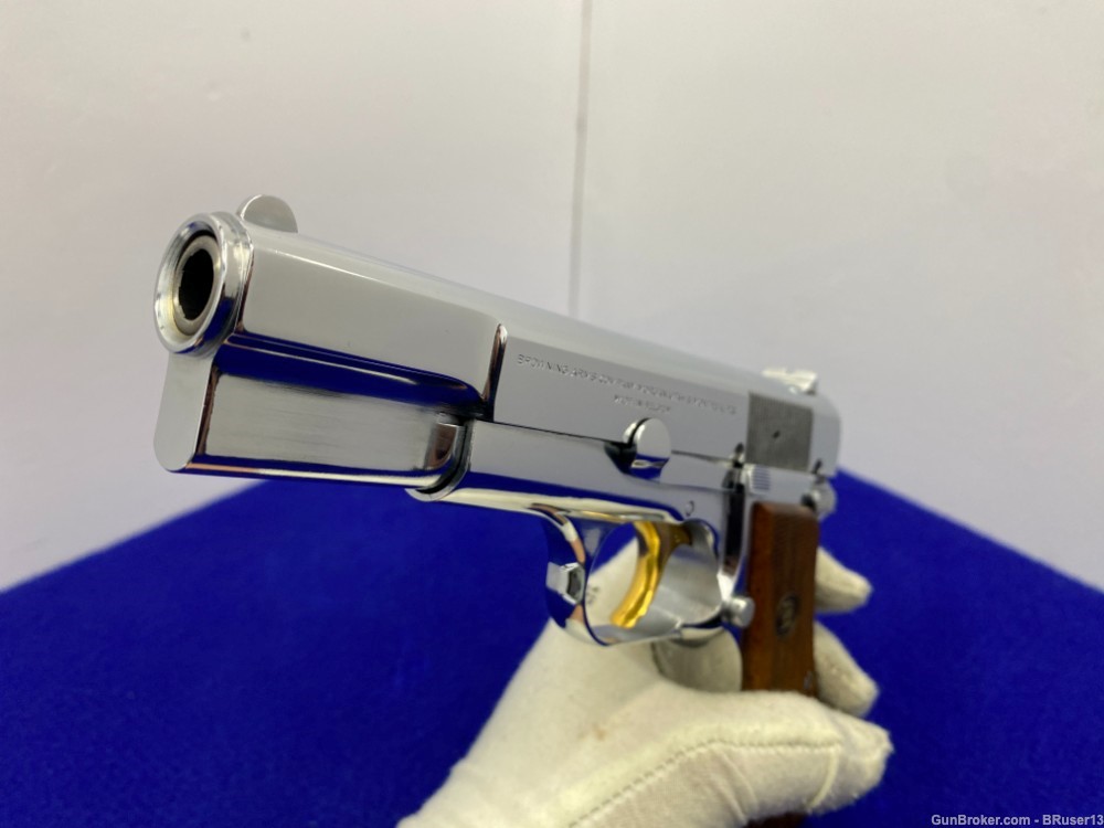 1978 Browning Hi-Power 9mm *RARE ONE OF 3,500 CENTENNIAL MODELS* Set 4/5-img-32