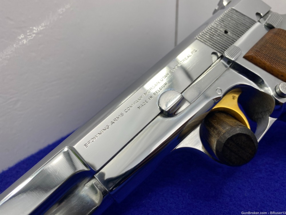 1978 Browning Hi-Power 9mm *RARE ONE OF 3,500 CENTENNIAL MODELS* Set 4/5-img-10