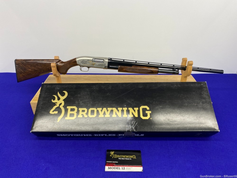 1995 Browning Model 12 28ga 26" *LIMITED EDITION DUCK UNLIMITED* Set 2 of 3-img-0