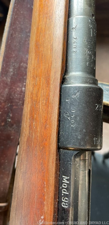 WW2 German Army Issue 8mm Mauser Rifle Rare Gem Unique Markings-img-7