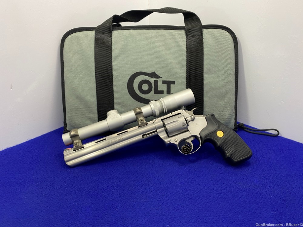 1988 Colt Whitetailer II Stainless 8" *1 of only 500 ever made* ULTRA RARE-img-5