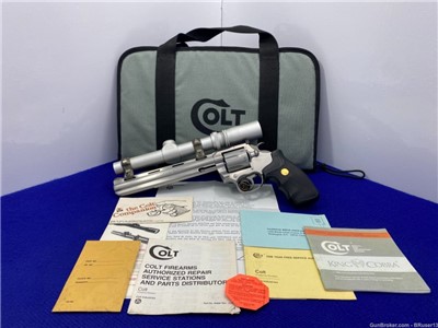 1988 Colt Whitetailer II Stainless 8" *1 of only 500 ever made* ULTRA RARE