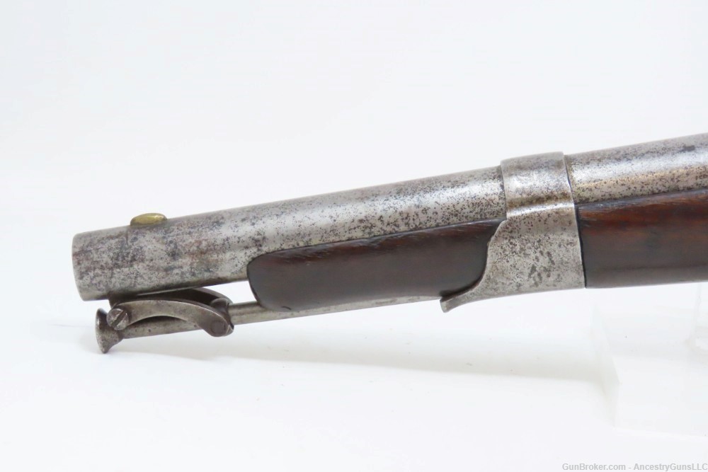 Antique SIMEON NORTH U.S. CONTRACT Model 1819 Martial CONVERSION Pistol    -img-16