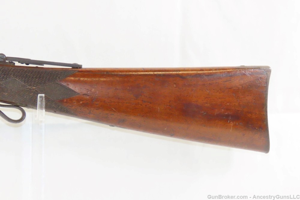 Antique Single Shot MASSACHUSETTS ARMS MAYNARD Model 1873 Shotgun 20 Gauge -img-2