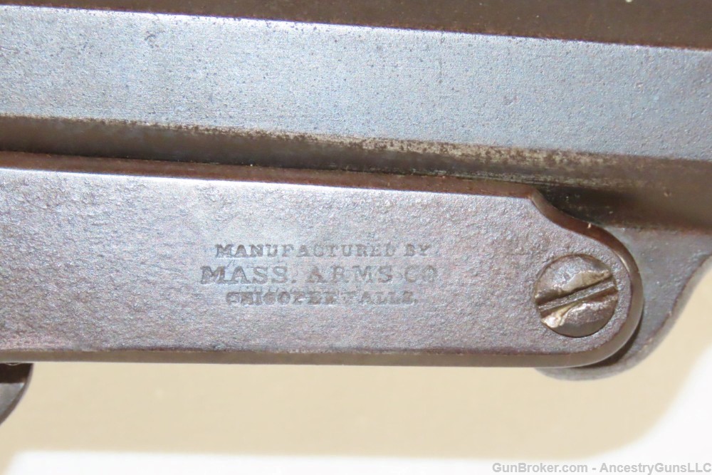 Antique Single Shot MASSACHUSETTS ARMS MAYNARD Model 1873 Shotgun 20 Gauge -img-12