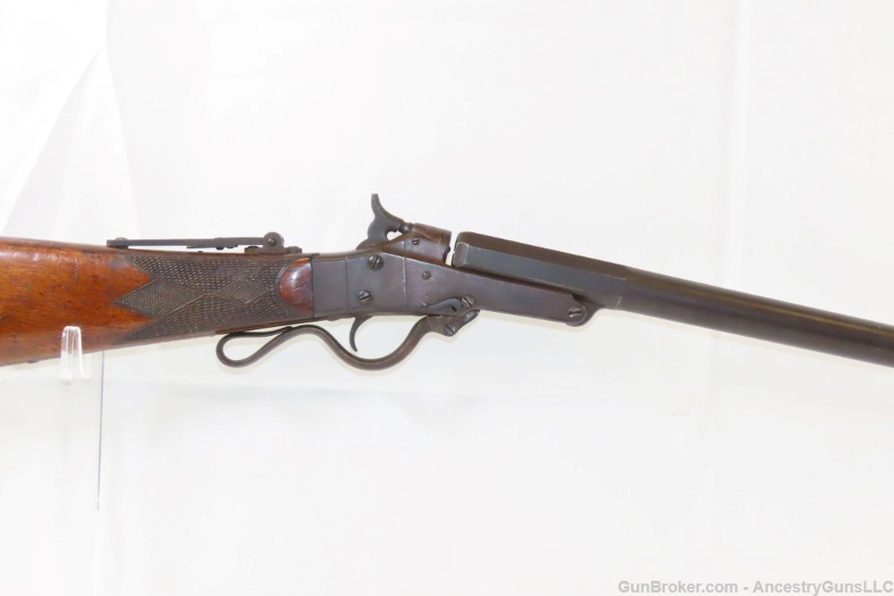 Antique Single Shot MASSACHUSETTS ARMS MAYNARD Model 1873 Shotgun 20 Gauge -img-15
