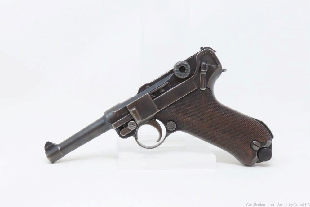 c1920s DWM GERMAN LUGER Pistol 7.65x21mm C&R -img-1