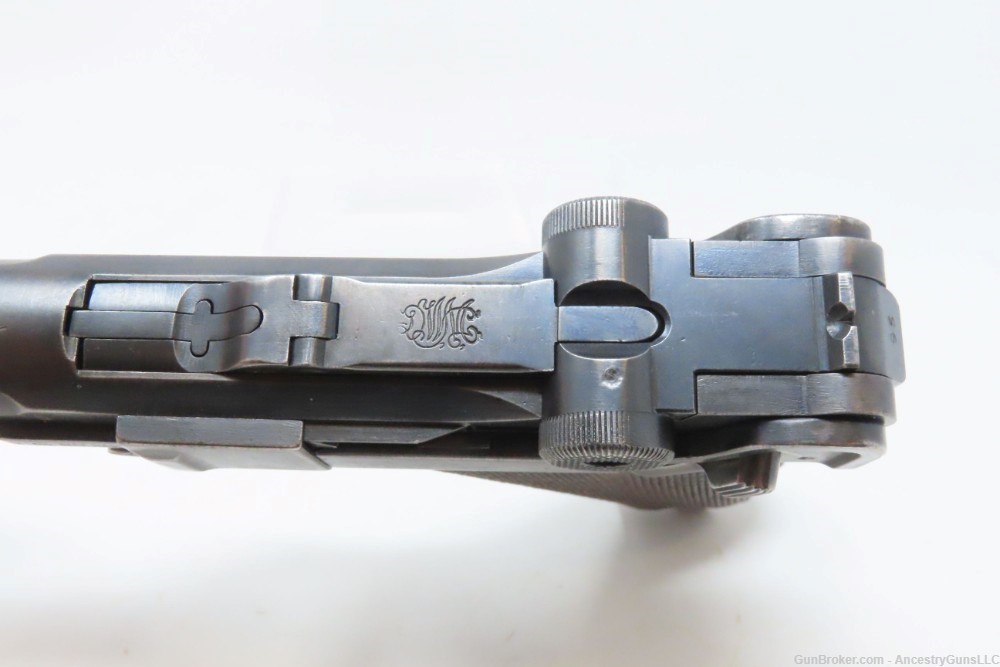 c1920s DWM GERMAN LUGER Pistol 7.65x21mm C&R -img-9
