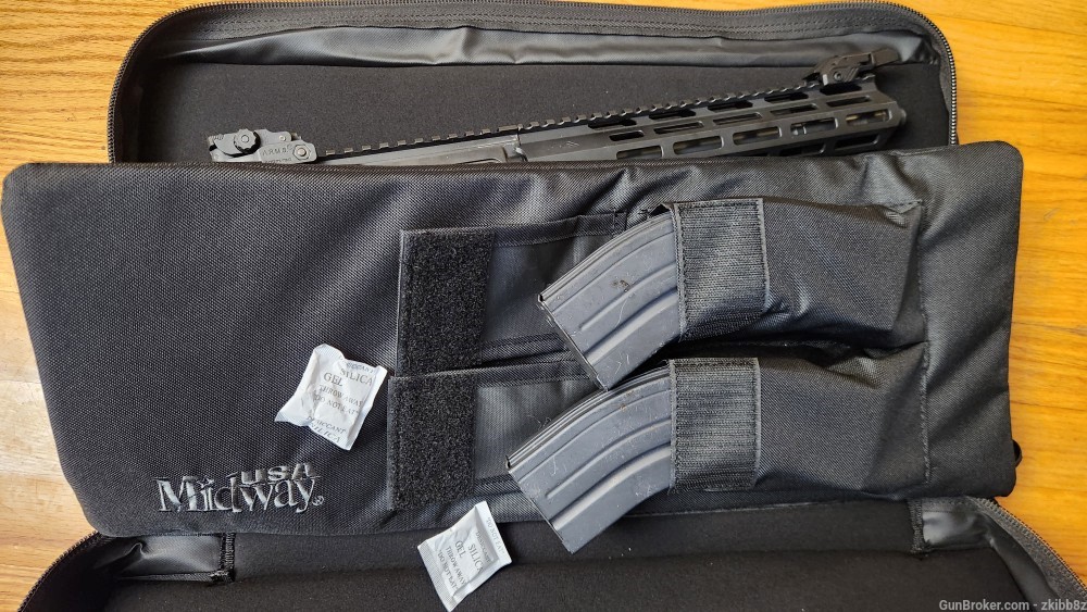 AR Pistol 7.62x39 folding pistol blade 4 30rd ACS mags w/case-img-8