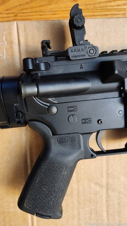 AR Pistol 7.62x39 folding pistol blade 4 30rd ACS mags w/case-img-6