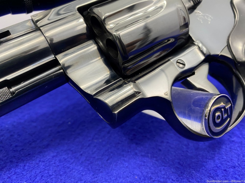 1988 Colt Python .357 Blue 8" *HIGHLY COVETED TEN-POINTER MODEL* 1 of 250  -img-8