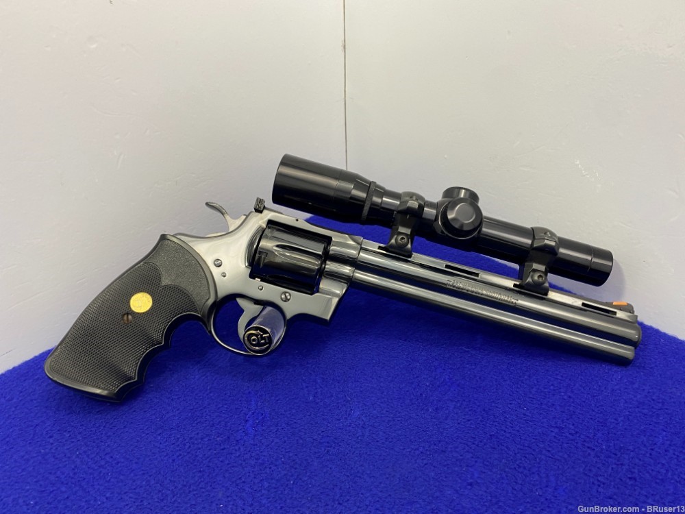 1988 Colt Python .357 Blue 8" *HIGHLY COVETED TEN-POINTER MODEL* 1 of 250  -img-26