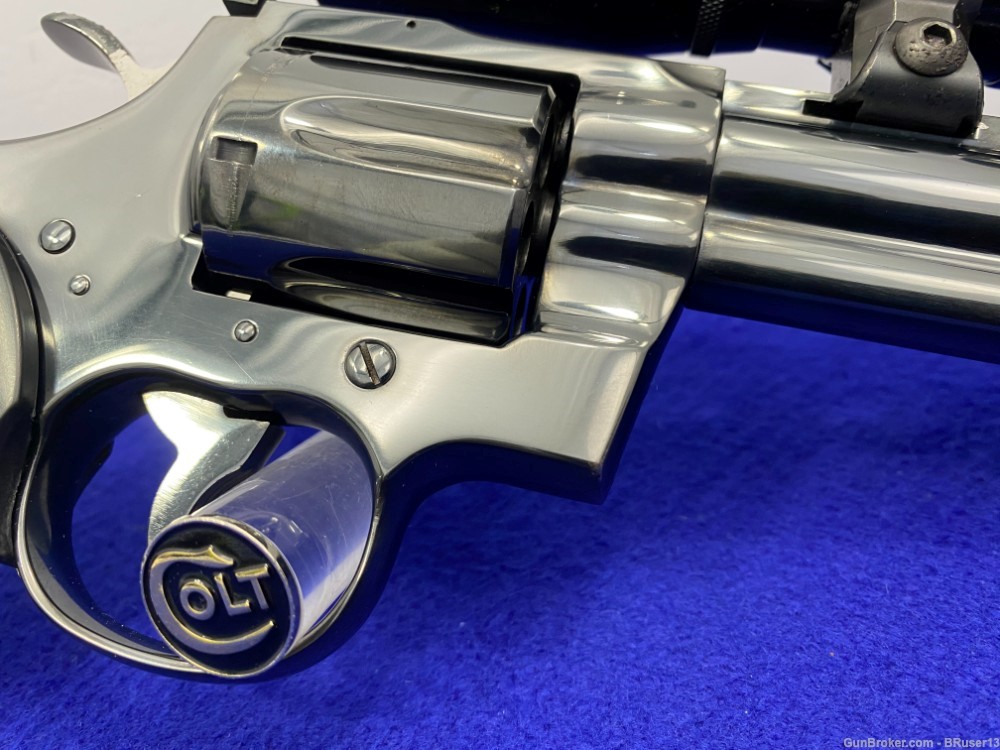1988 Colt Python .357 Blue 8" *HIGHLY COVETED TEN-POINTER MODEL* 1 of 250  -img-32