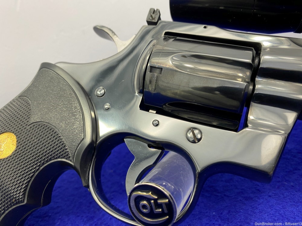 1988 Colt Python .357 Blue 8" *HIGHLY COVETED TEN-POINTER MODEL* 1 of 250  -img-31
