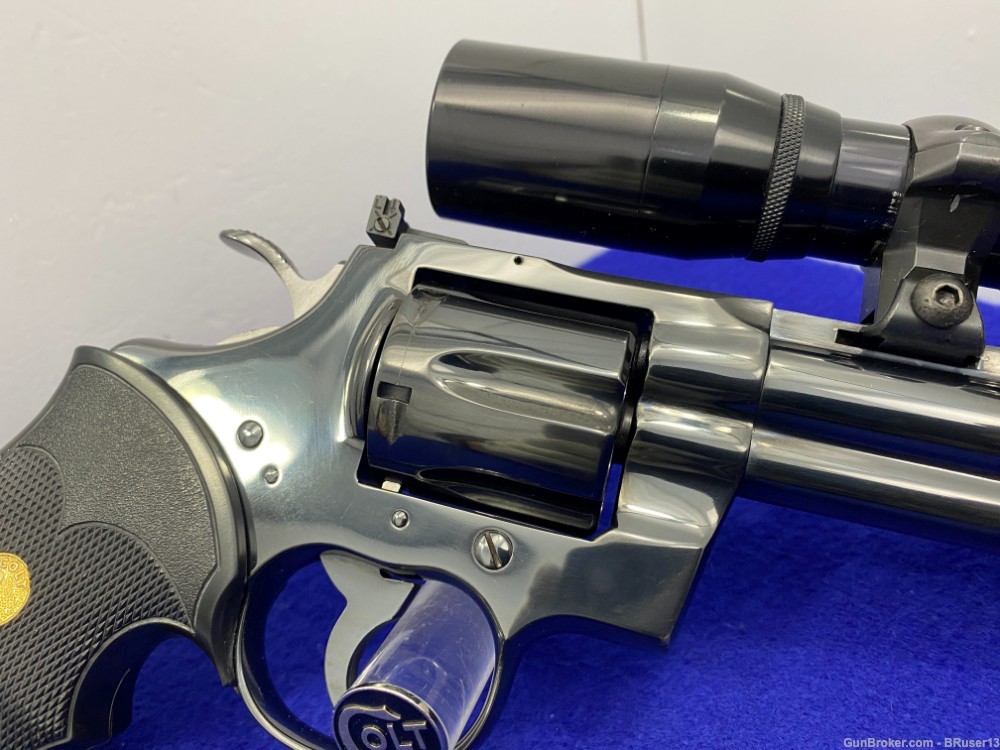 1988 Colt Python .357 Blue 8" *HIGHLY COVETED TEN-POINTER MODEL* 1 of 250  -img-36