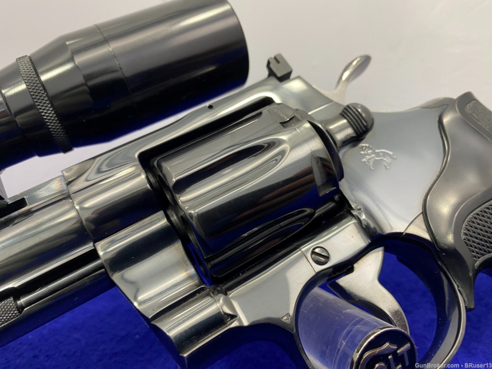 1988 Colt Python .357 Blue 8" *HIGHLY COVETED TEN-POINTER MODEL* 1 of 250  -img-12