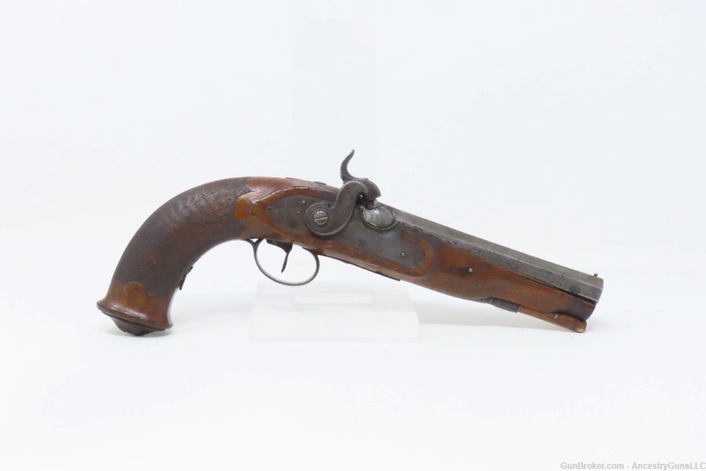 AUGSBURG, BAVARIA JOHANN MOND Mid-1800s Pistol .42 Antique-img-1