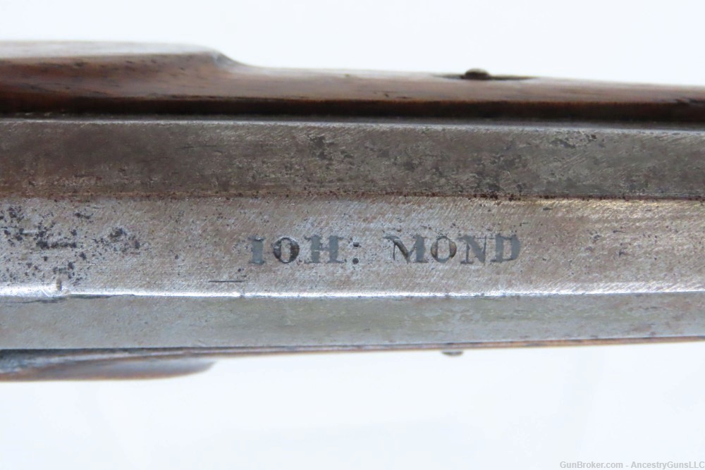 AUGSBURG, BAVARIA JOHANN MOND Mid-1800s Pistol .42 Antique-img-8