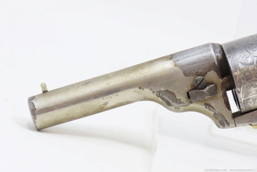 Antique COLT Pocket NAVY Cartridge Conversion .38 CF Revolver 3-1/2” BARREL-img-4