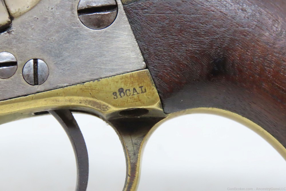 Antique COLT Pocket NAVY Cartridge Conversion .38 CF Revolver 3-1/2” BARREL-img-6