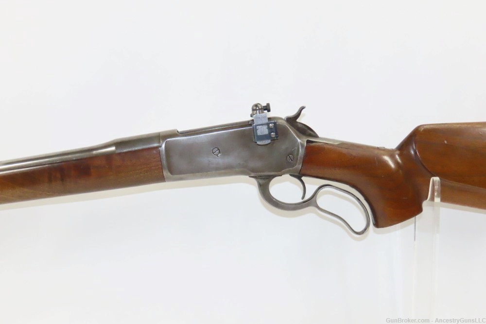 1888 Antique WINCHESTER M1886 Lever Action Rifle .35 Remington Conversion  -img-3