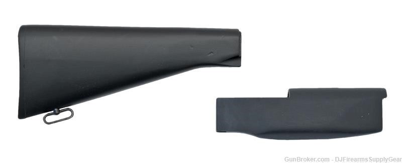Gwinn Arms Company / Bushmaster Assault Rifle Wood Forarm & Fixed Stock Set-img-0