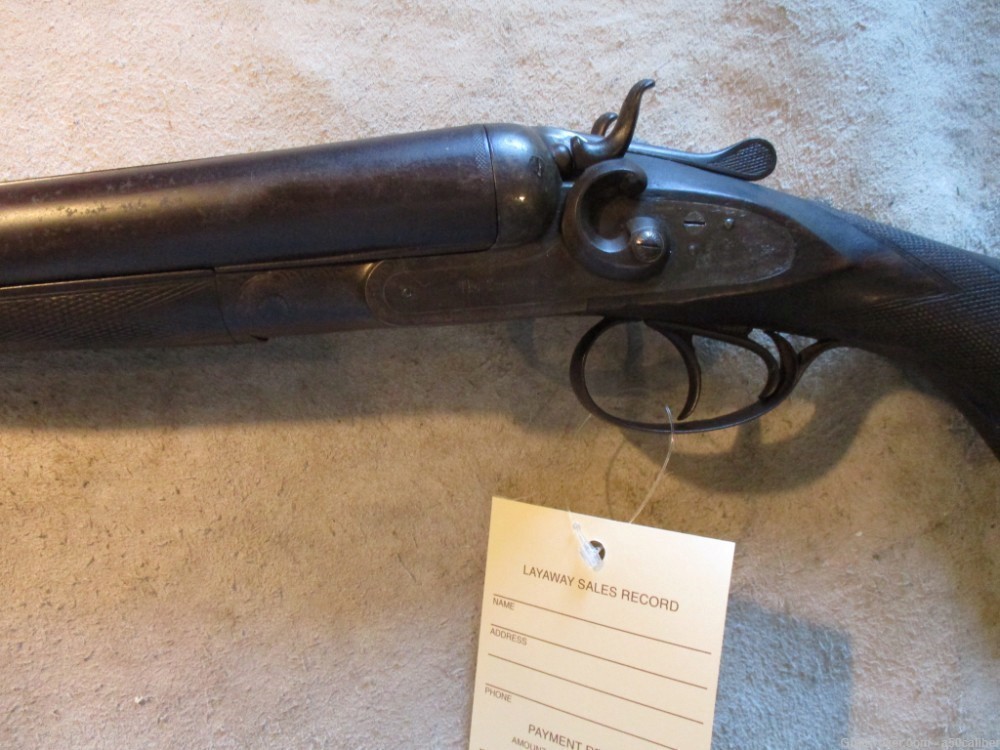 The Continental Hammer gun, 10ga, 32" Damascus barrels #33216  -img-14