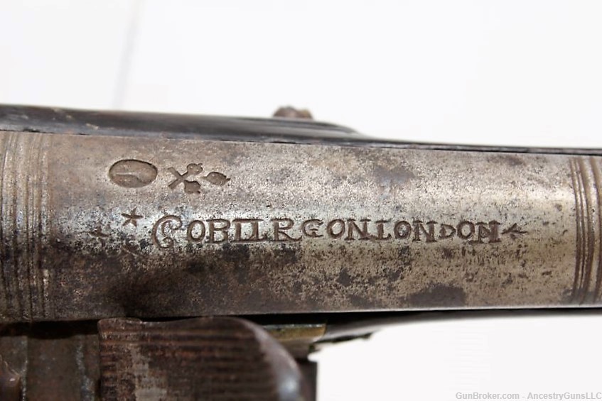 Antique Ornate TURKISH Flintlock HORSE Pistol London Marked 18th Century-img-6