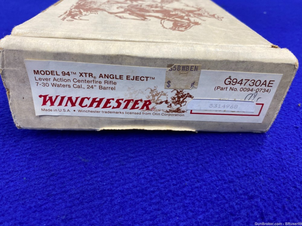 1985 Winchester 94 XTR 7-30 Waters Blue 24" *SUPER RARE EXAMPLE* RARE PIECE-img-2