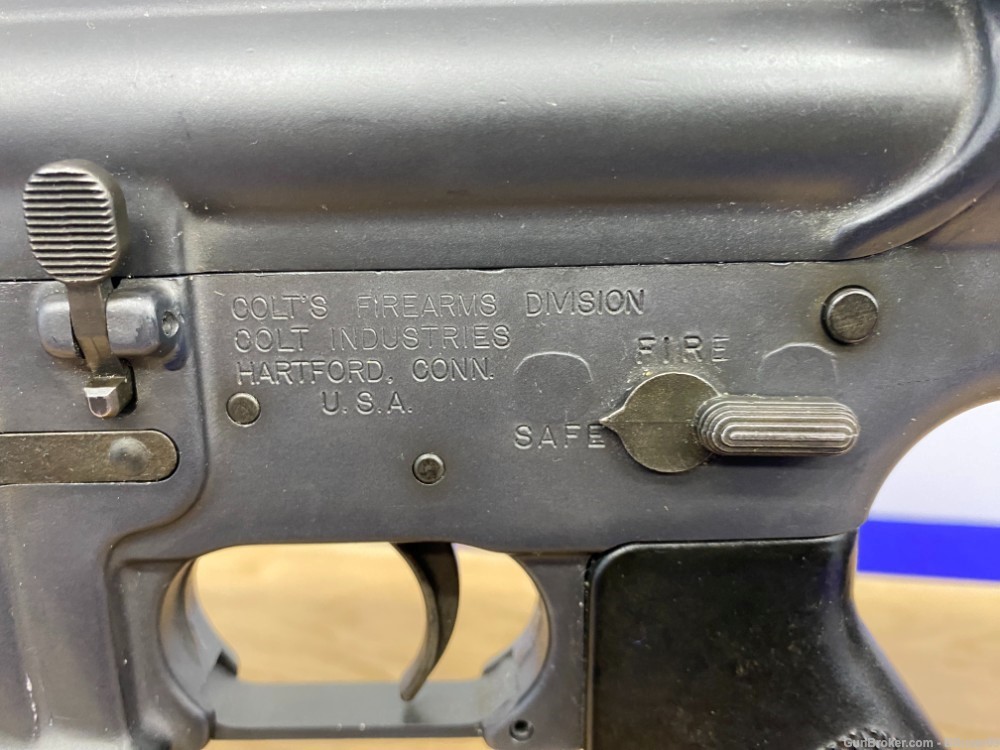 1968 Colt AR-15 SP1 .223 Rem Black 20" *ULTRA RARE/DESIRABLE PRE-BAN MODEL*-img-29