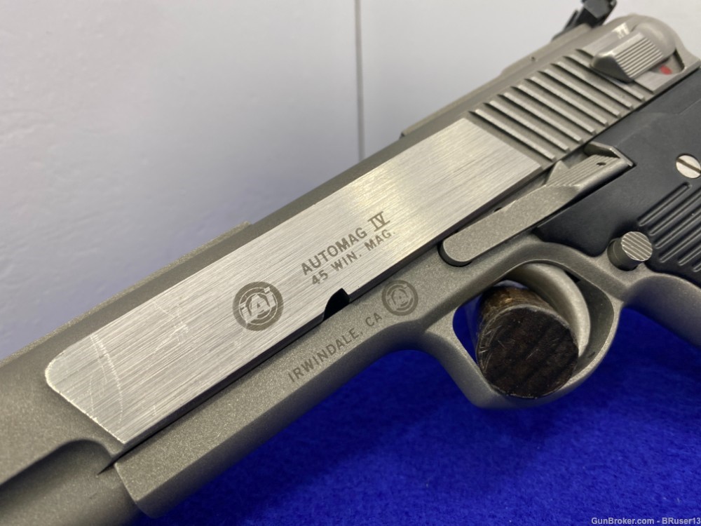 IAI Automag IV .45 Win Mag Stainless *HIGHLY RARE & DESIRABLE VARIANT*-img-7