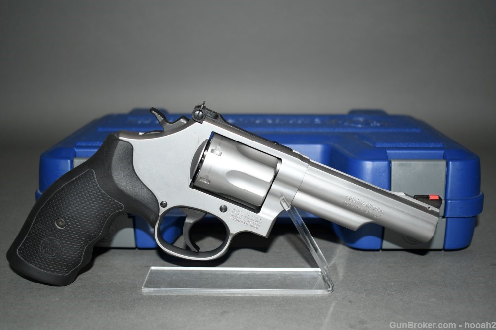Nice Smith & Wesson Model 66-8 Combat Master 357 Mag Revolver W Box 2014-img-0
