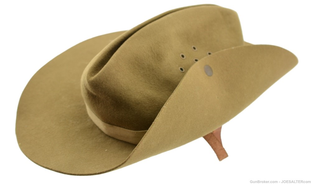 WWII Australian - British Slouch Hat Denham & Hargrave dated 1945-img-0